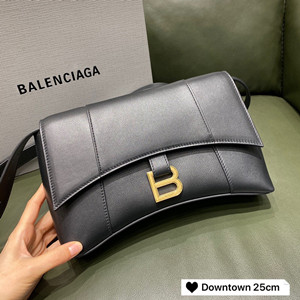 balenciaga women's downtown xs shoulder bag #b671355