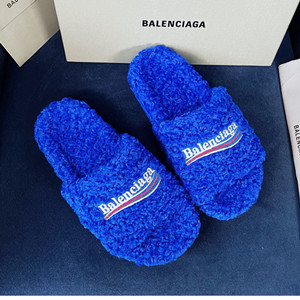 balenciaga furry slide sandal shoes 9A+ quality
