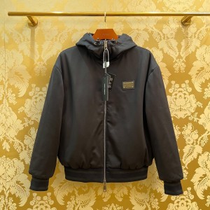 dolce & gabbana reversible jacket with branded tag