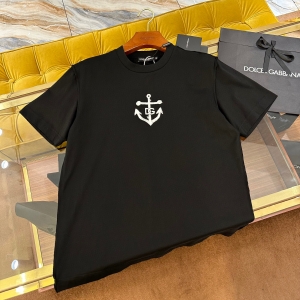 dolce & gabbana short-sleeved marina-print t-shirt