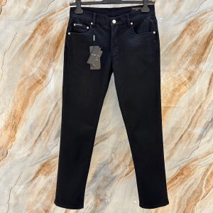 docle & gabbana black wash slim-fit stretch jeans