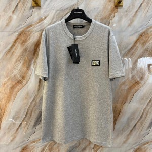 docle & gabbana cotton t-shirt with branded tag