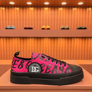 docle & gabbana canvas portofino light sneaker with dg logo print shoes
