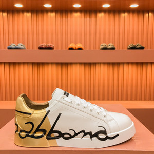 docle & gabbana calfskin portofino sneakers shoes