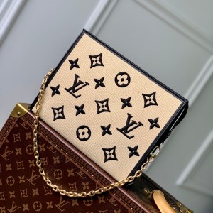 lv louis vuitton toiletry pouch on chain #m82521