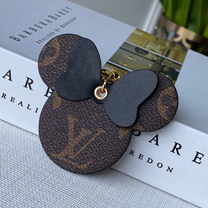 lv louis vuitton mickey mouse key holder