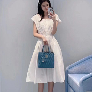 9A+ quality miumiu poplin dress