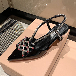 miumiu metallic technical fabric sandal shoes