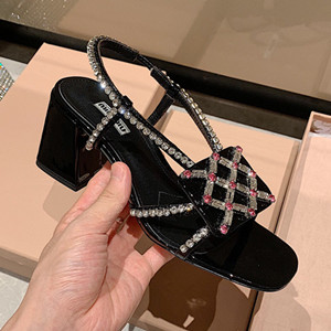 miumiu metallic technical fabric high-heel sandal shoes