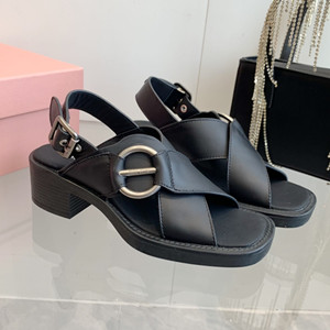 miumiu leather sandal shoes