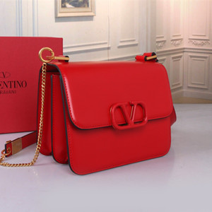 valentino vsling shoulder bag in smooth calfskin leather