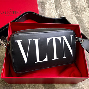 valentino leather vltn crossbody bag