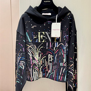 9A+ quality valentino embroidered jersey sweatshirt