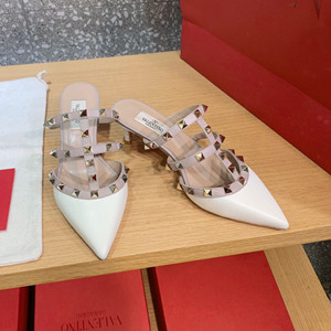 valentino 4.5cm garavani rockstud mule shoes