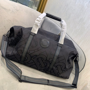 burberry monogram recycled polyester jacquard holdall