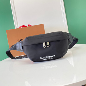 burberry logo print nylon sonny bum bag