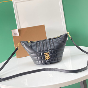 burberry small quilted lambskin crescent lola bag