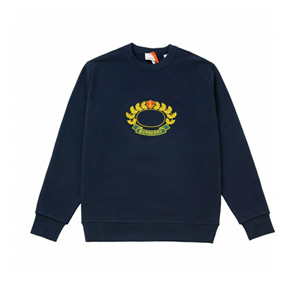 9A+ quality burberry embroidered oak leaf crest cotton sweatshirt