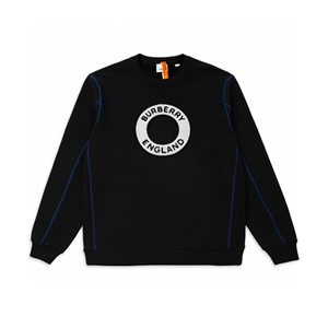 9A+ quality burberry logo graphic cotton sweatshirt