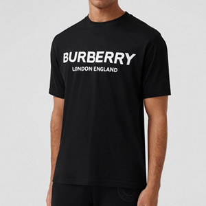 burberry logo print cotton t-shirt