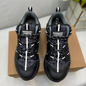 9A+ quality burberry men's union sneaker shoes