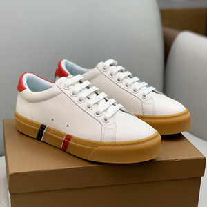 9A+ quality burberry bio-based sole leather sneakers shoes