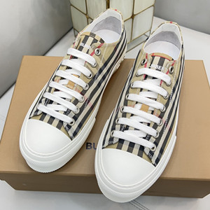 9A+ quality burberry vintage check cotton sneakers shoes