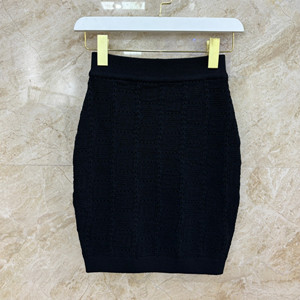 balmain knit skirt