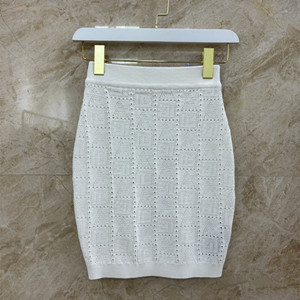 balmain knit skirt