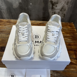 balmian b-east trainers in leather,suede and mesh