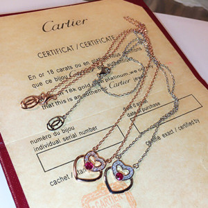 cartier hearts necklace