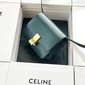 celine small classic bag in box calfskin #641
