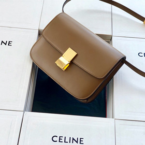 celine medium classic bag in box calfskin #608