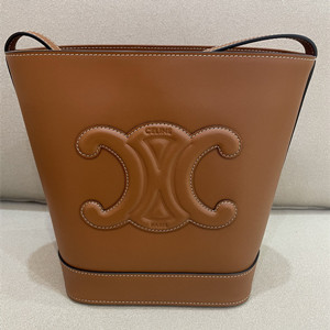 celine small bucket cuir triomphe in smooth calfskin #806