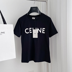 celine loose unisex cotton jersey t-shirt