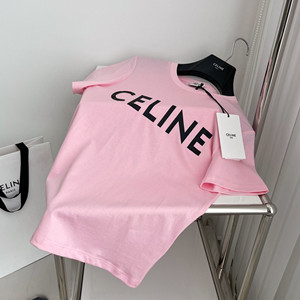 celine loose unisex cotton jersey t-shirt