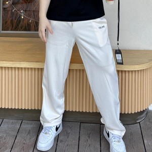 9A+ quality celine tracksuit pants in double face jersey