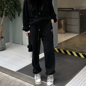 9A+ quality celine triomphe track pants in cotton and cashmere