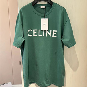 9A+ quality celine loose celine t-shirt in cotton jersey