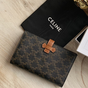 celine large strap wallet #019