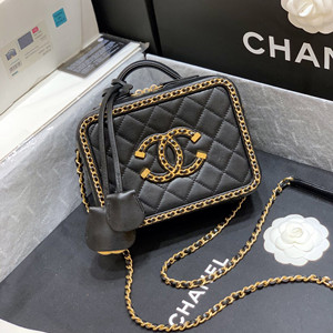 chanel small vanity case bag #as1785