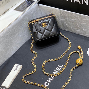 chanel small classic box with chain