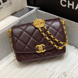 chanel small flap bag #as2189