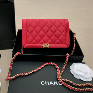 chanel boy wallet on chain bag