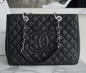 chanel gst grand shopping tote bag