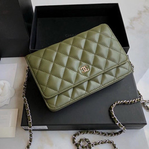 chanel classic wallet on chain bag