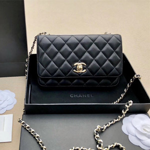 chanel woc wallet on chain 19.5cm bag