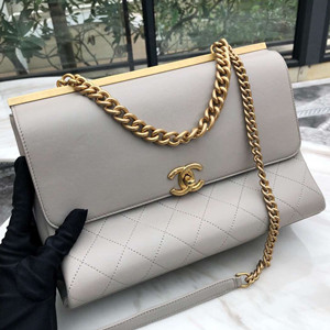 chanel large double side flap bag