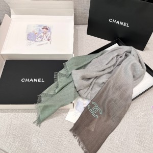 9A+ quality chanel scarf 110cm x 210cm