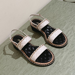 chanel 4.5cm sandals shoes